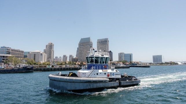 Port of San Diego's Crowley eTug