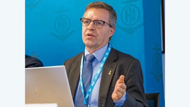 Magnus Wallhagen, National Hydrographer of Sweden