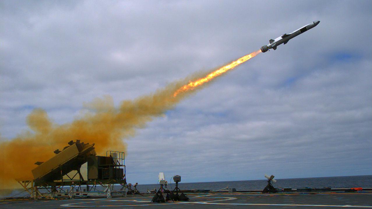 USS Coronado missile