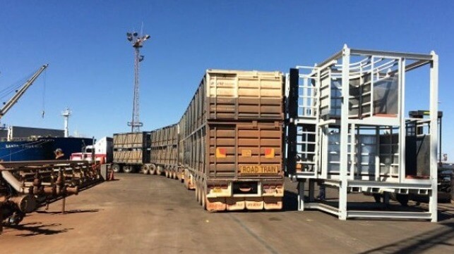 Live export loading operations, Pilbara, Australia (file image courtesy PPA)
