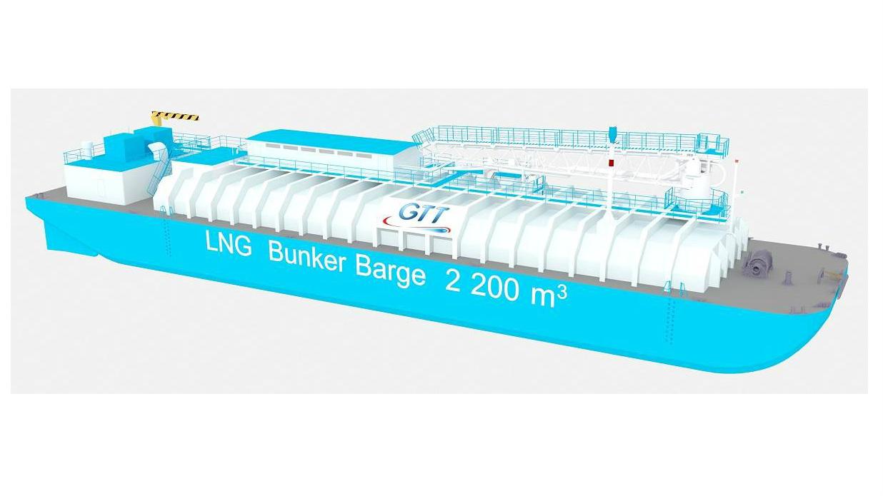 Conrad LNG bunker barge