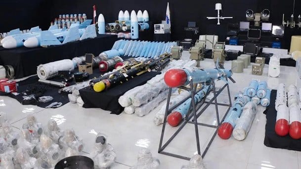 Iran arms shipped to Yemen