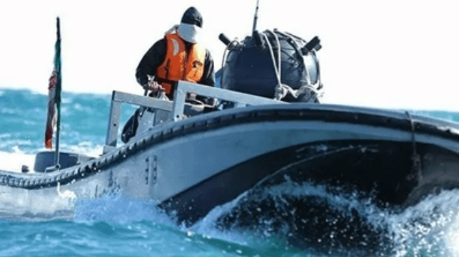 An IRGC minelaying boat in years past (IRGC)