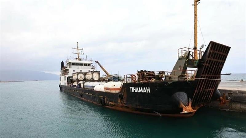 deck cargo ship Yemen