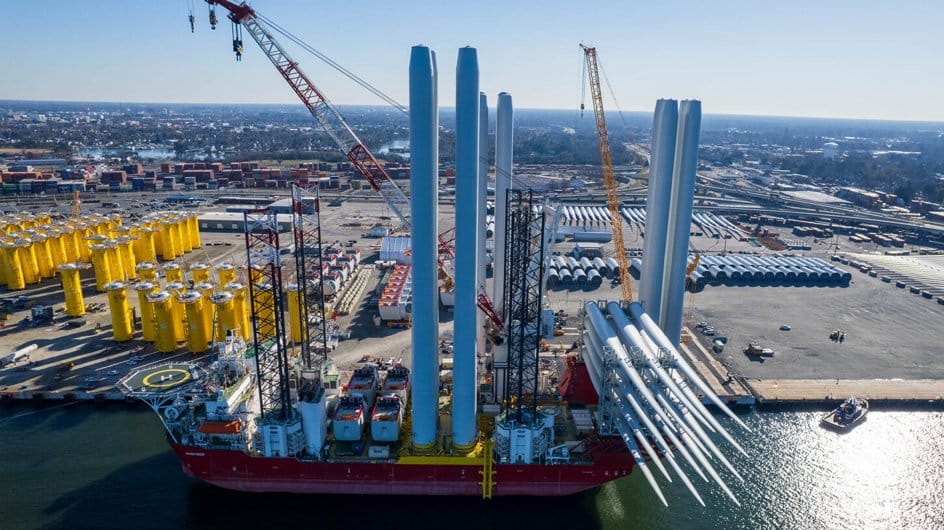 wind turbine installation vessel Charybdis