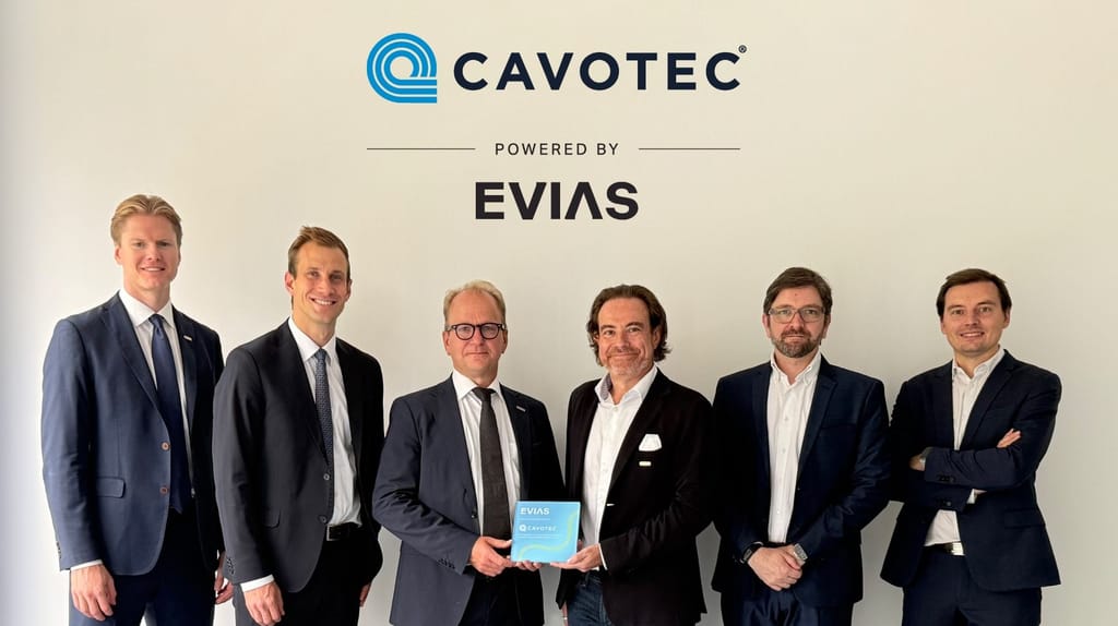 Cavotec and EVIAS Enter Exclusive Partnership to Revolutionise Charging of E-Vehicles in Ports