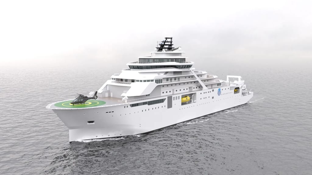 Kongsberg Maritime to deliver AUV hangar and subsea docking system for new research vessel