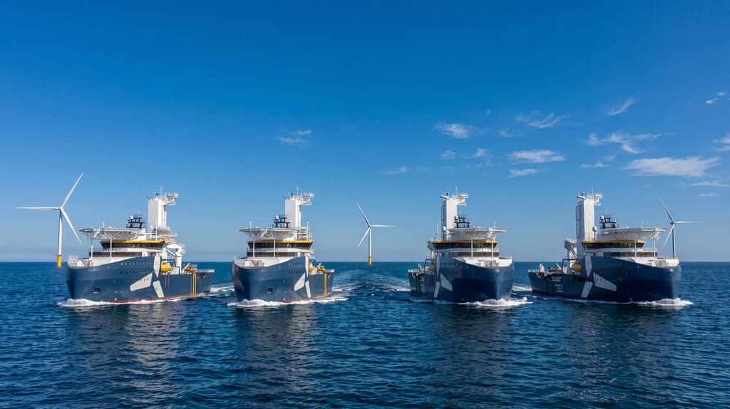 Kongsberg Maritime secures contract for four offshore wind CSOVs with Integrated Wind Solutions