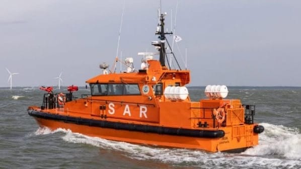 Romanina rescue vessel