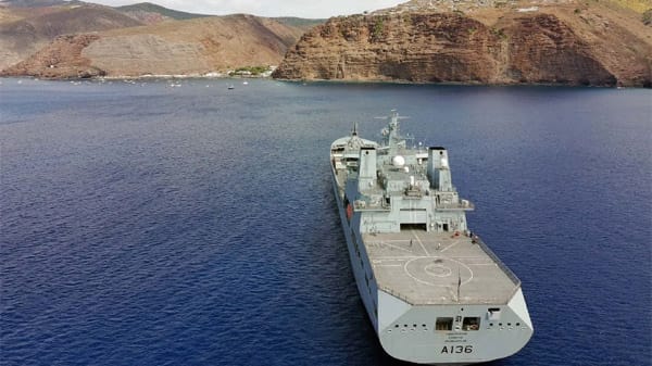 Civilian-crewed fleet oiler RFA Tidespring (Royal Navy file image)
