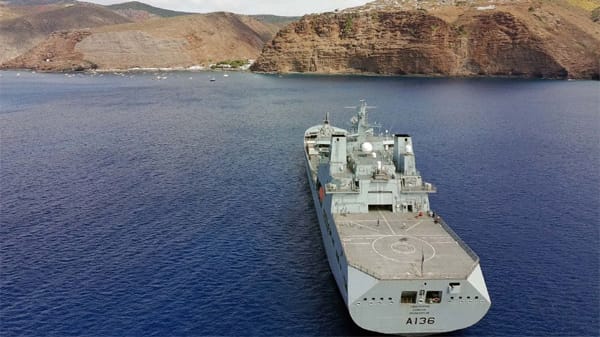 Civilian-crewed fleet oiler RFA Tidespring (Royal Navy file image)