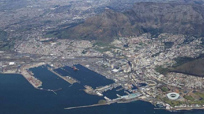Cape Town port South Africa