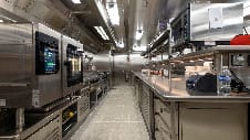 cruise ship galley