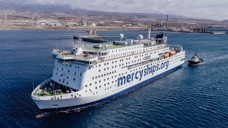 Mercy Ships hospital ship