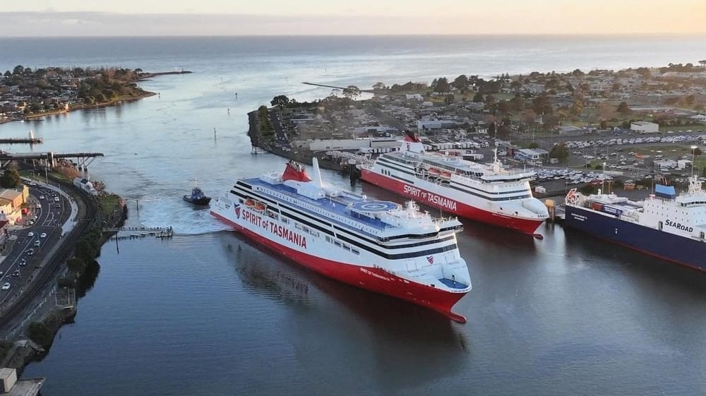 new Spirit of Tasmania IV ferry