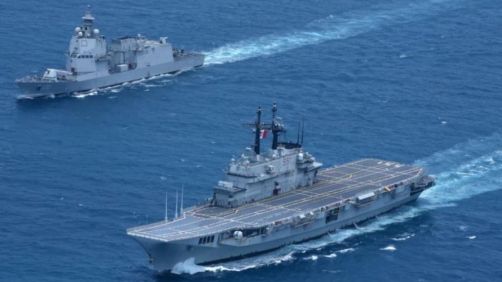 Giuseppe Garibaldi arrives in Indonesian waters (TNI AL)