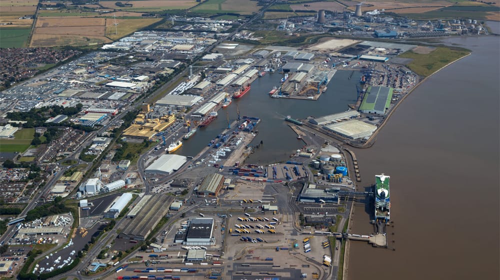 Hull UK British port