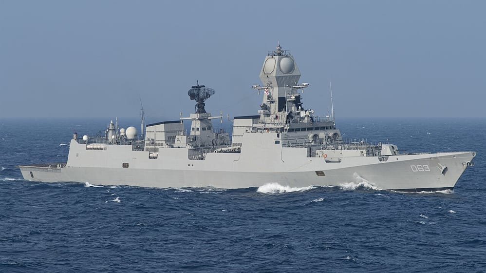 INS Kolkata Indian guided-missile destroyer