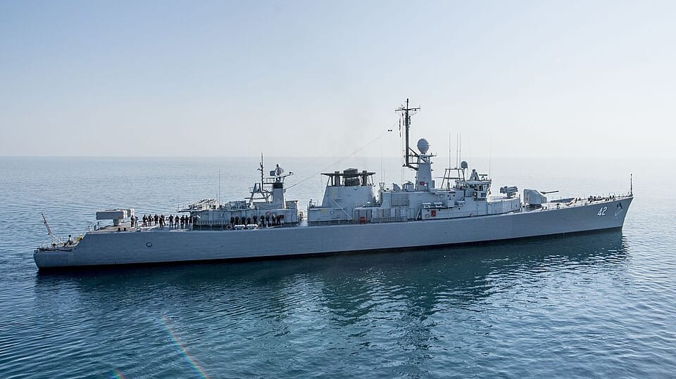 Bulgarian frigate Verni