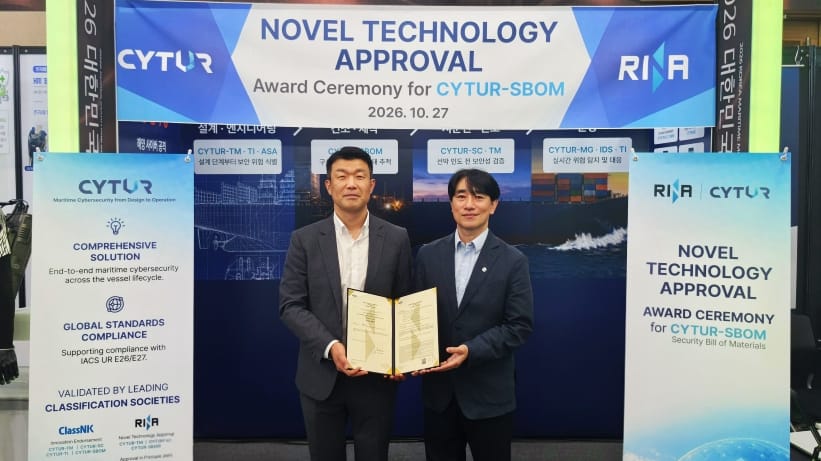 CYTUR Secures Dual Class Recognition from Japan and Italy for Maritime Cybersecurity Solution ‘CYTUR-SBOM’