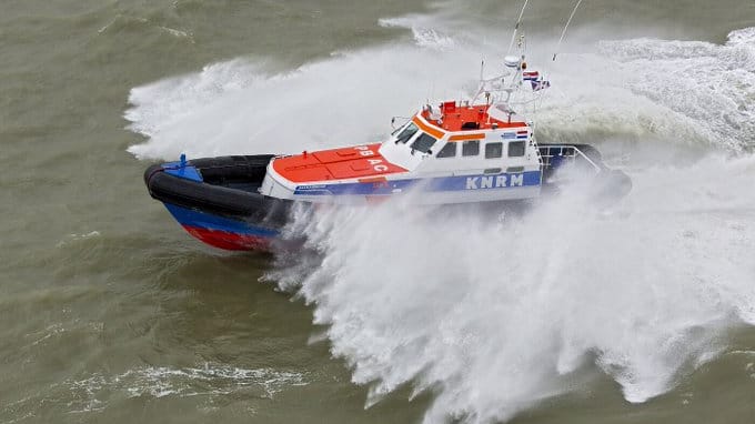 Dutch rescue boat