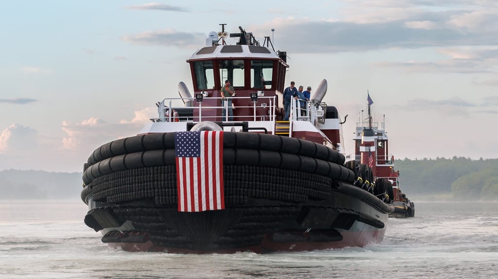 The MARY MCALLISTER: McAllister’s Latest High-Tech Low-Emission Tug Arrives