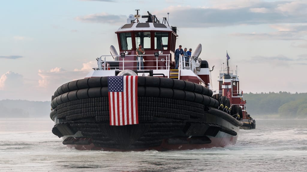 The MARY MCALLISTER: McAllister’s Latest High-Tech Low-Emission Tug Arrives
