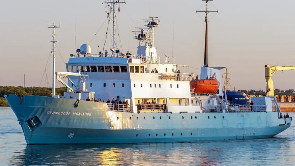 Russian research vessel