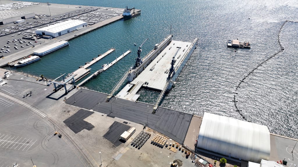 Austal USA's West Coast Dry Dock Fully Certified