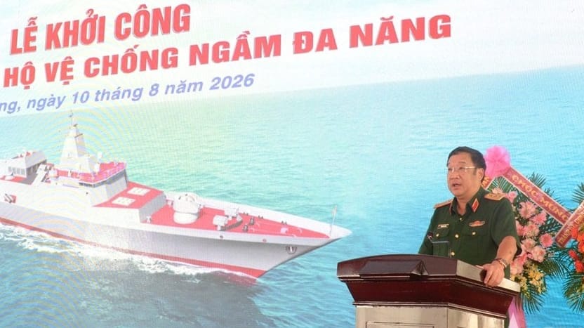 Vietnam frigate construction ceremony