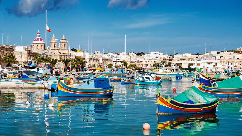 Marsaxlokk harbor