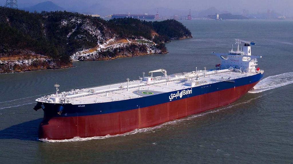 Saudi large crude oil tanker