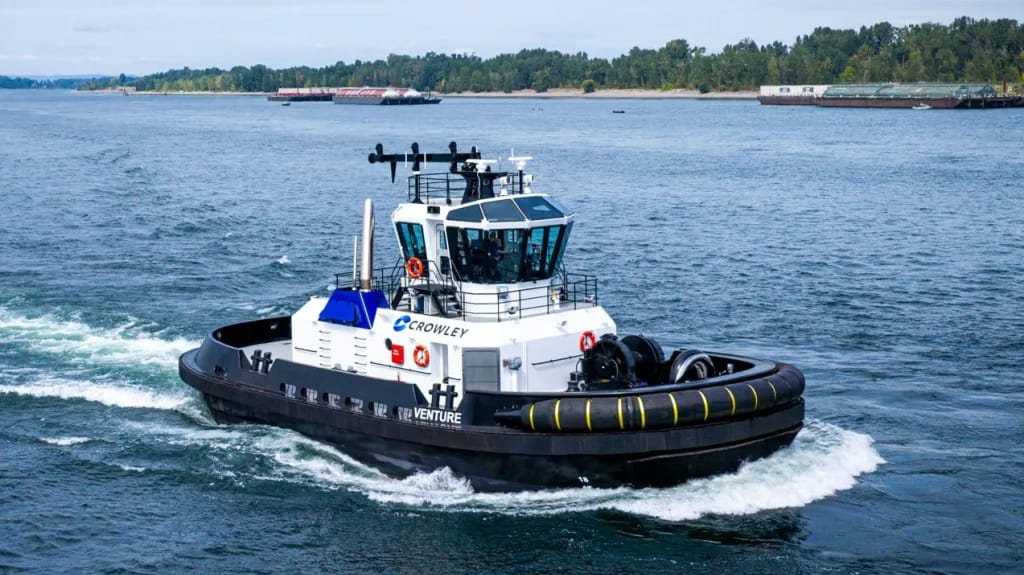 Crowley new tug Venture