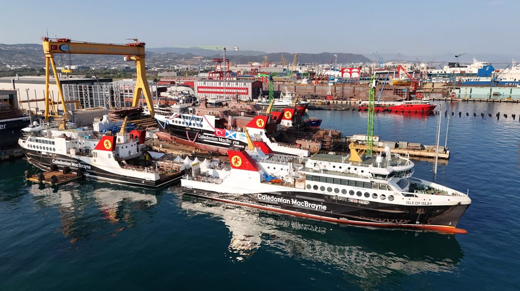 ferry shipbuilding in Turkey