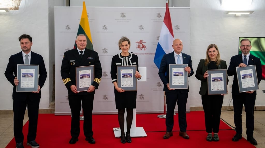 Damen signs with Lithuanian Navy for Pollution Incident  Response and Search and Rescue vessel