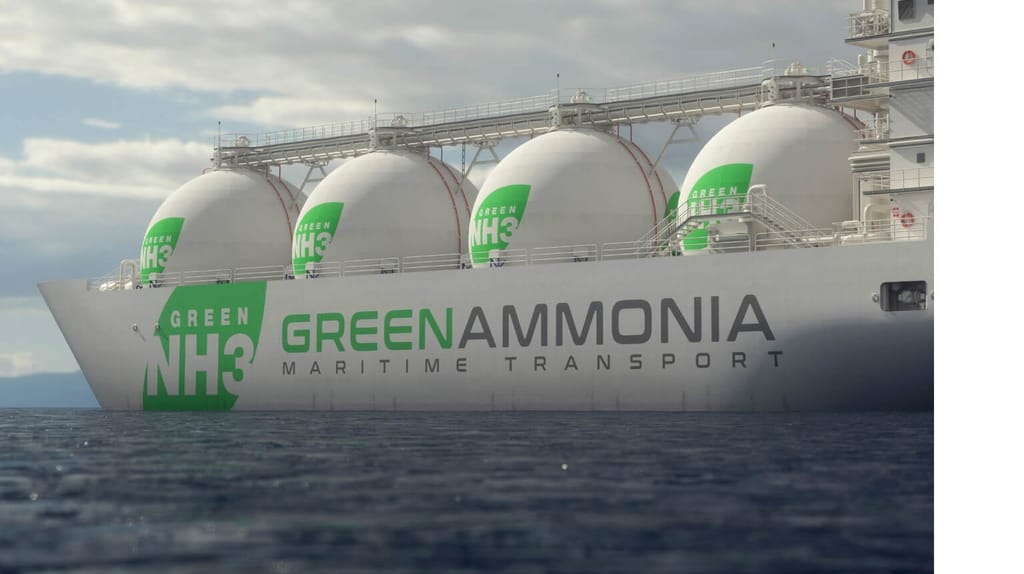 Green Ammonia ship