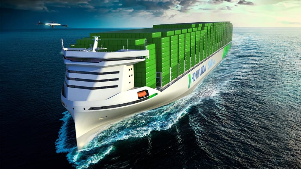 nuclear powered containership