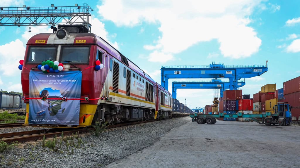 Mombasa Kenya train