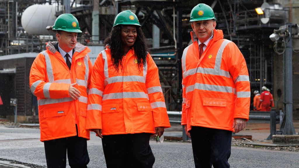 UK Energy Secretary Miatta Fahnbulleh tours the St. Fergus gas terminal near Aberdeen. Gas from Jackdaw will come ashore at the Shell-owned plant (Miatta Fahnbulleh)