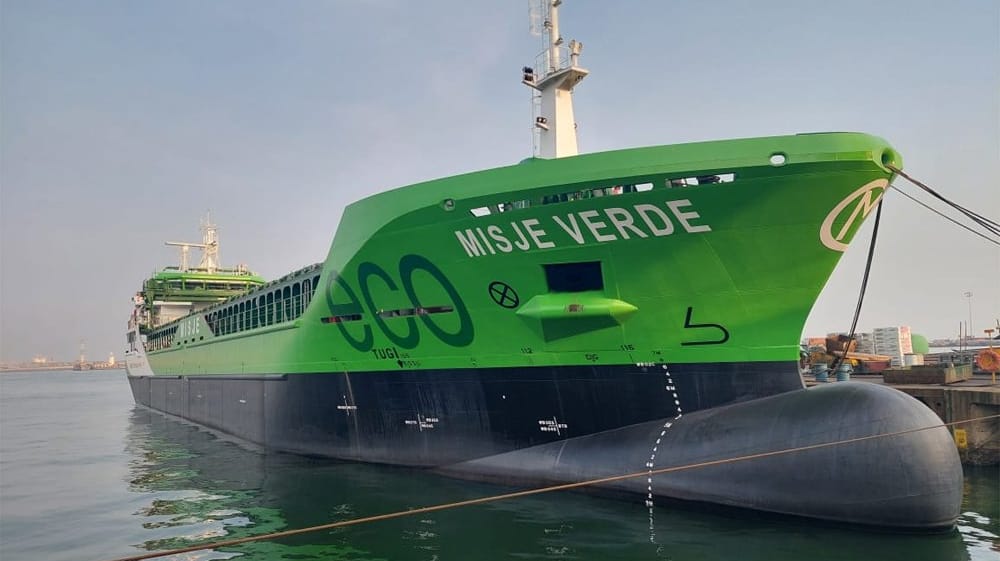 cargo ship docked
