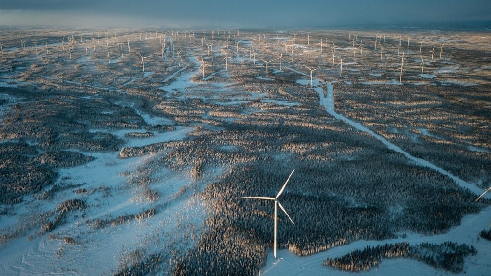 Sweden onshore wind farm