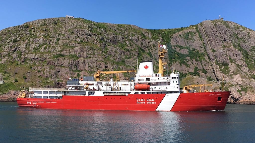 Canadian Coast Guard icebreaker Louis S. St-Laurent