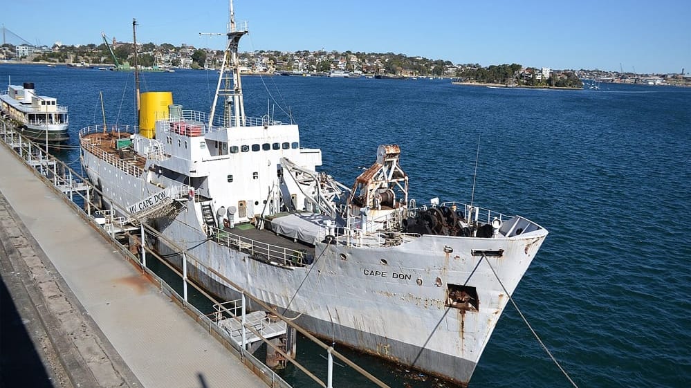 Cape Don historic ship Australia