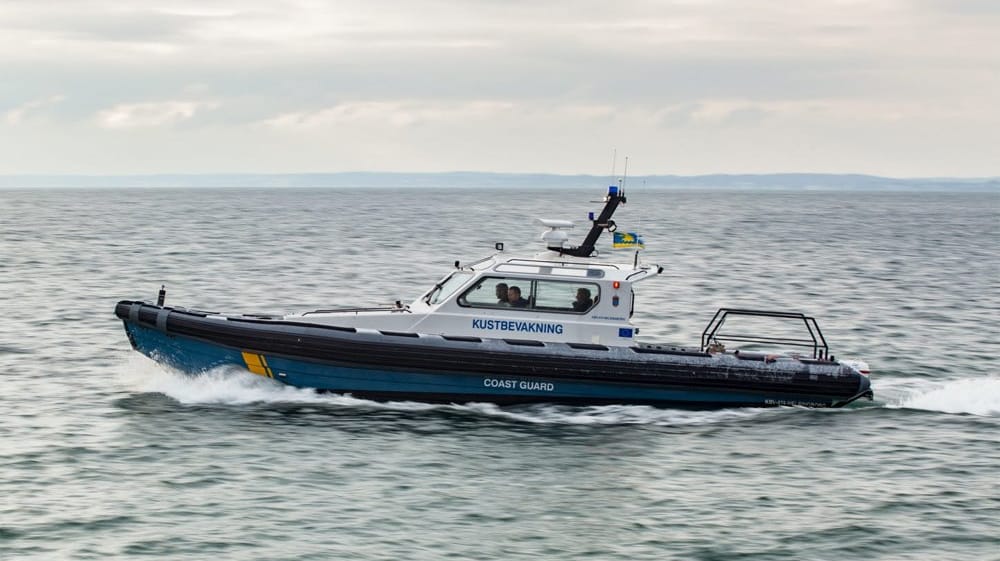 Swedish speedboat
