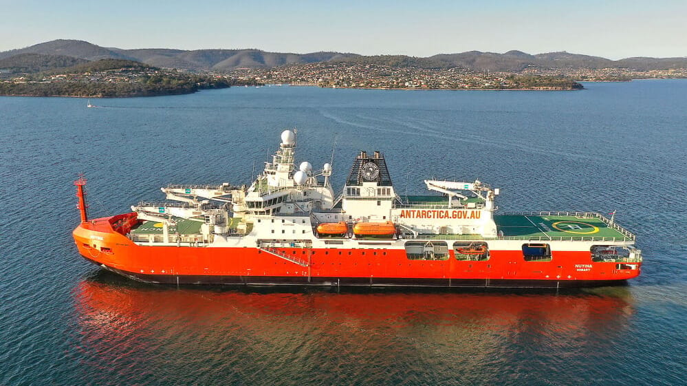 Australian icebreaker Nuyina
