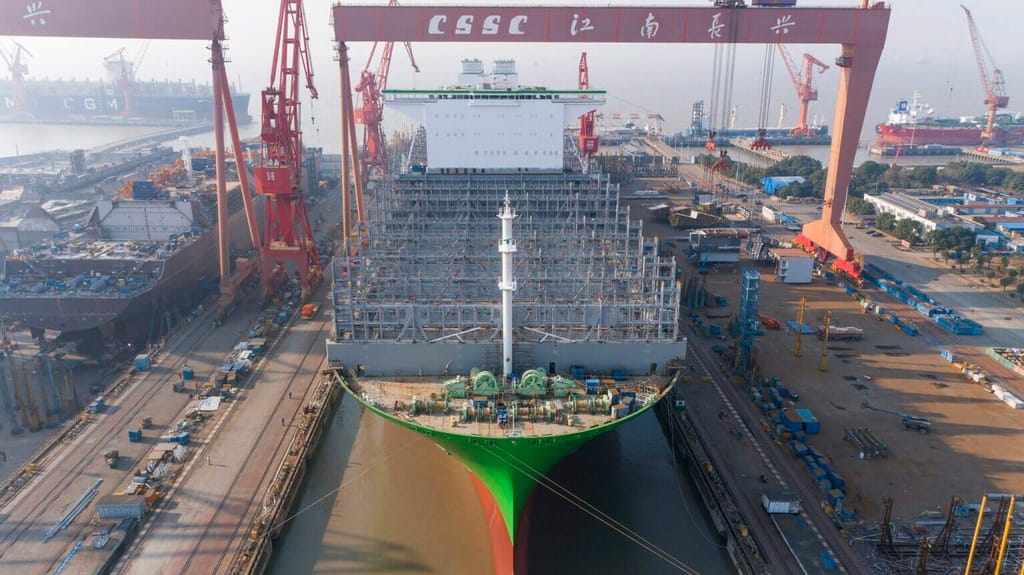 containership construction