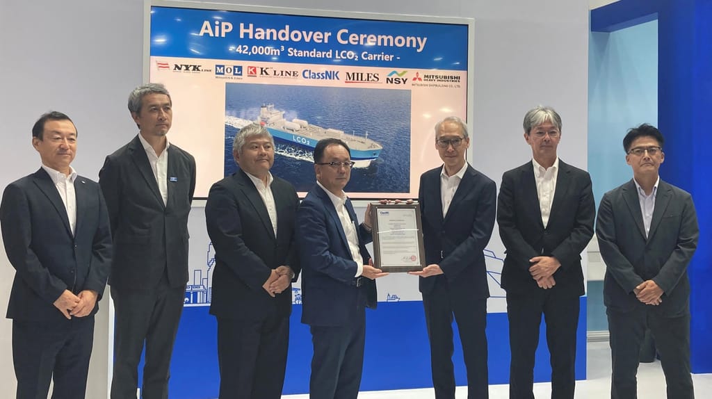 ClassNK Issues Approval in Principle (AiP) for a 42,000 m³ LCO? Carrier