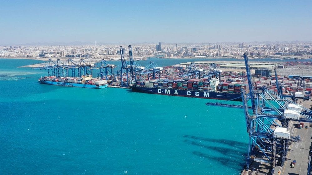 Saudi Arabia container terminal
