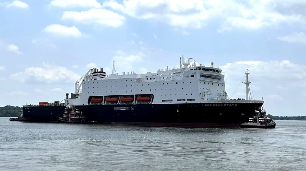 US maritime training ship