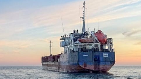 detained cargo ship in Sweden